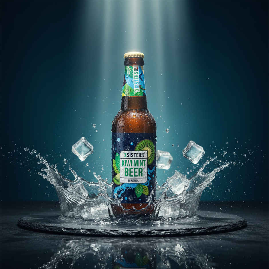 3 Sisters Kiwi and Mint Non Alcoholic Beer Combo 