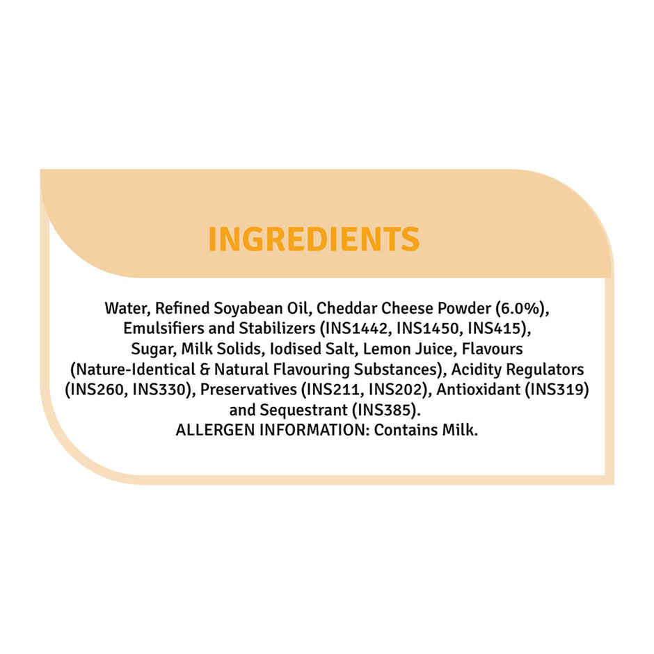 Veeba Cheesy Melt Cheddar