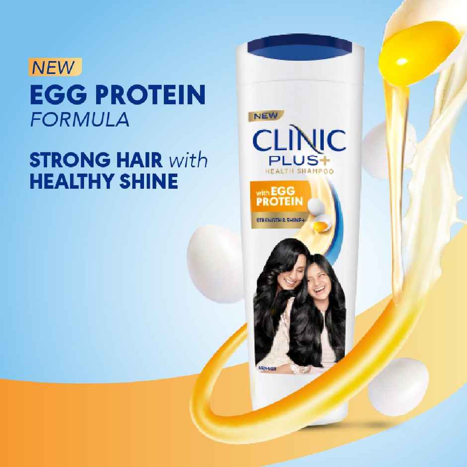 Clinic Plus Strength & Shine Shampoo With Egg Protein