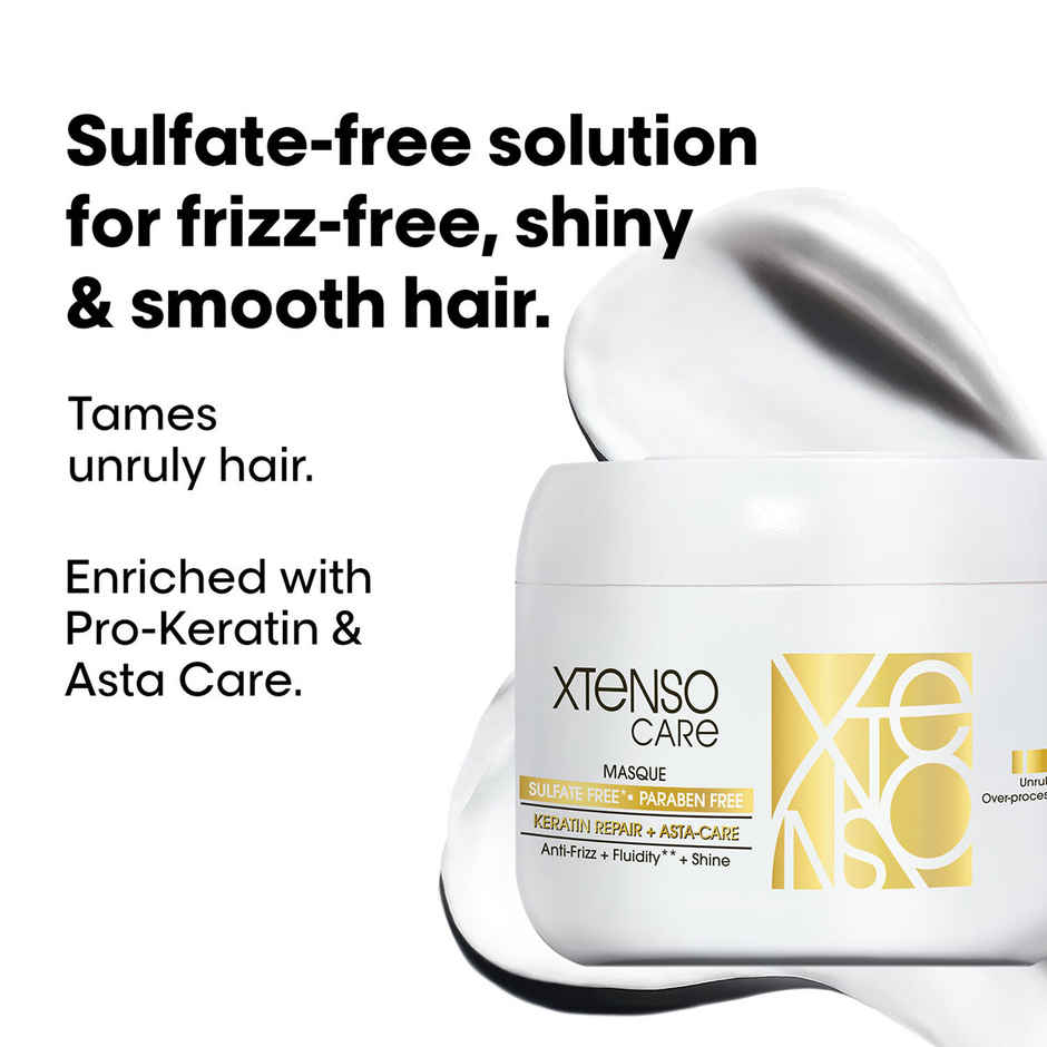 L'Oreal Professionnel Xtenso Care Sulfate-Free Masque For Frizz-Free, Shiny & Manageable Hair