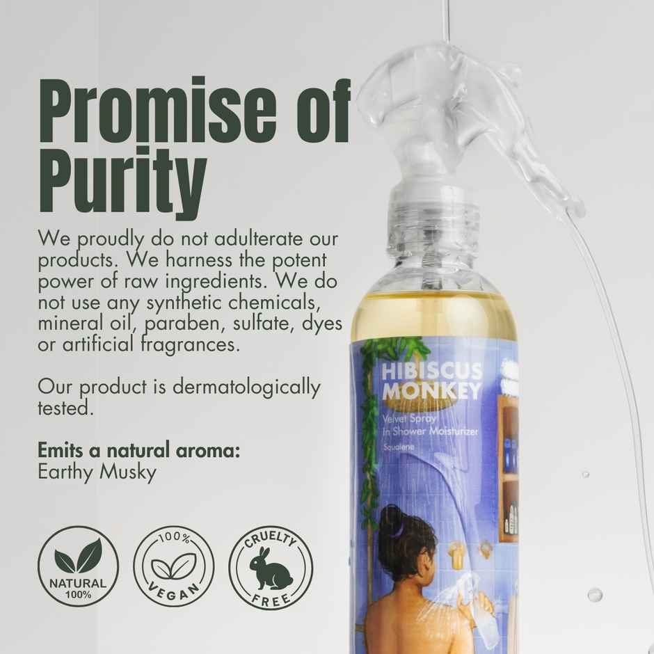 Hibiscus Monkey Velvet Spray Squalene