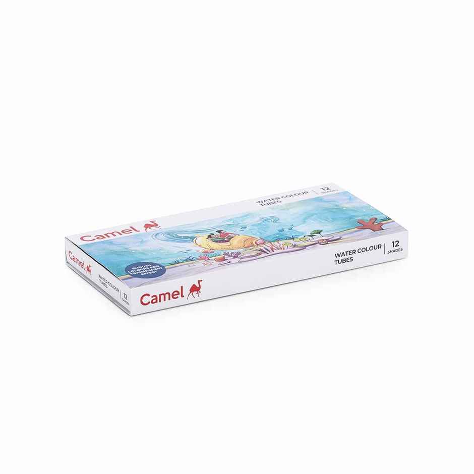 Camel Student Water Colours Assorted Pack Of 5Ml Tubes | 12 Shades