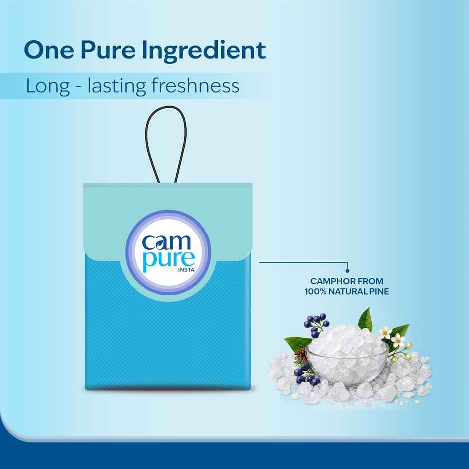 Campure Original Insta Cone Camphor Car Air Freshener