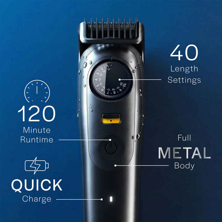 Braun by Gillette Series 7 AIO Trimmer,12 Attachments + 40 length setting