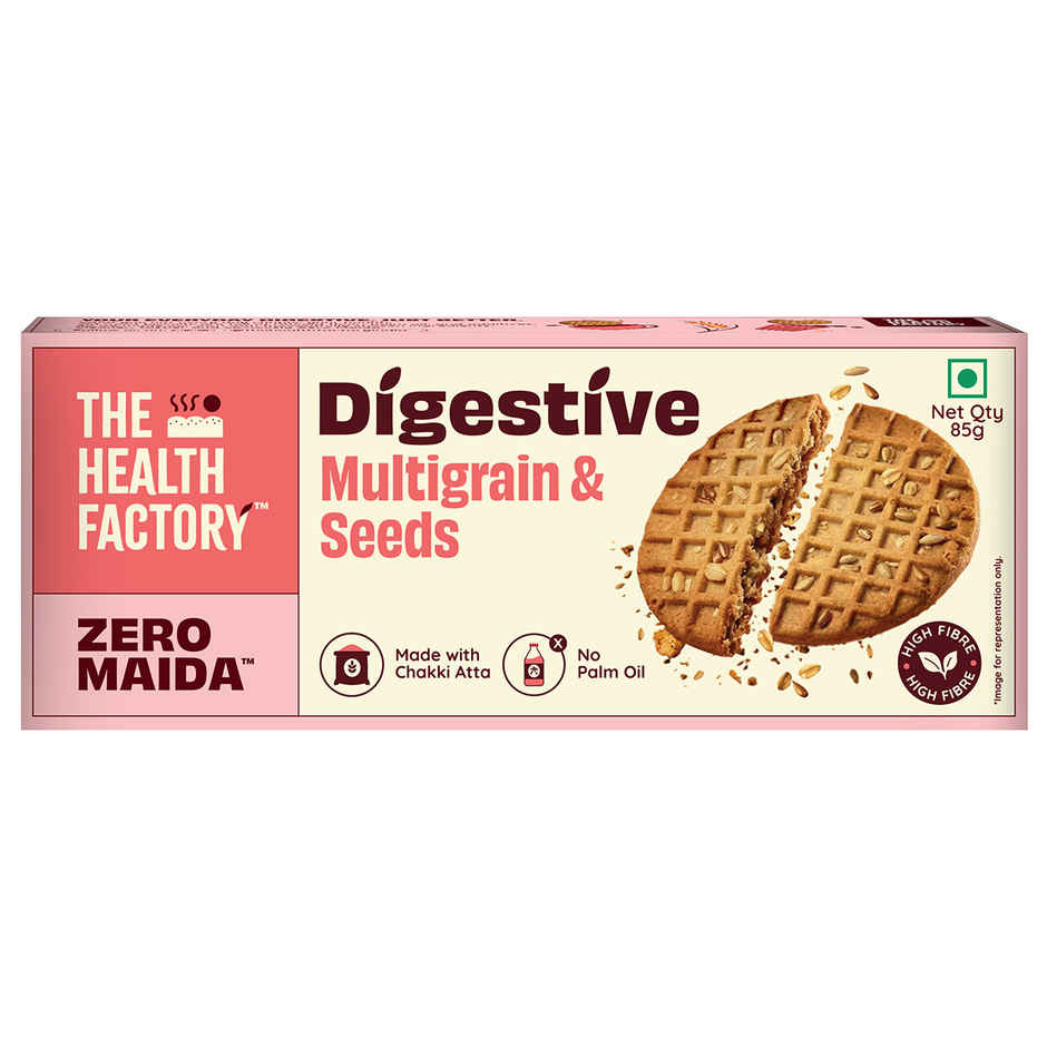 Zero Maida Digestive Biscuits- Multigrain & Seeds Combo