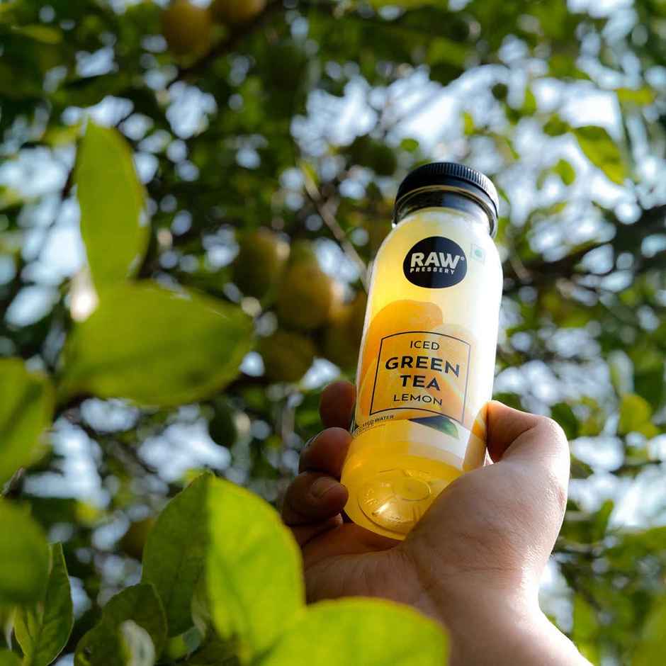 RAW Pressery Iced Green Tea  Lemon  Ice Tea