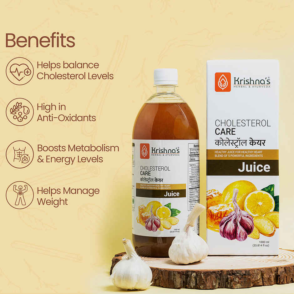 Krishna Herbal and Ayurveda Cholesterol Care Juice