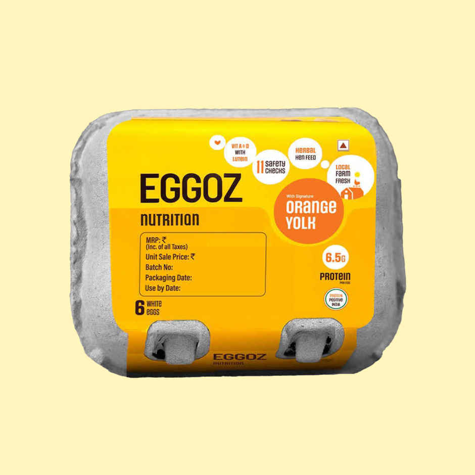 Eggoz Protein Rich Farm Fresh White Eggs