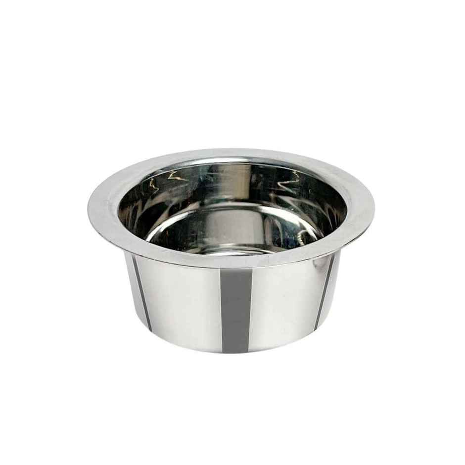 Bombay Kookware Stainless Steel Coffee Cup Dabara & Tumbler For Filter Coffee/Tea (Set Of 4)