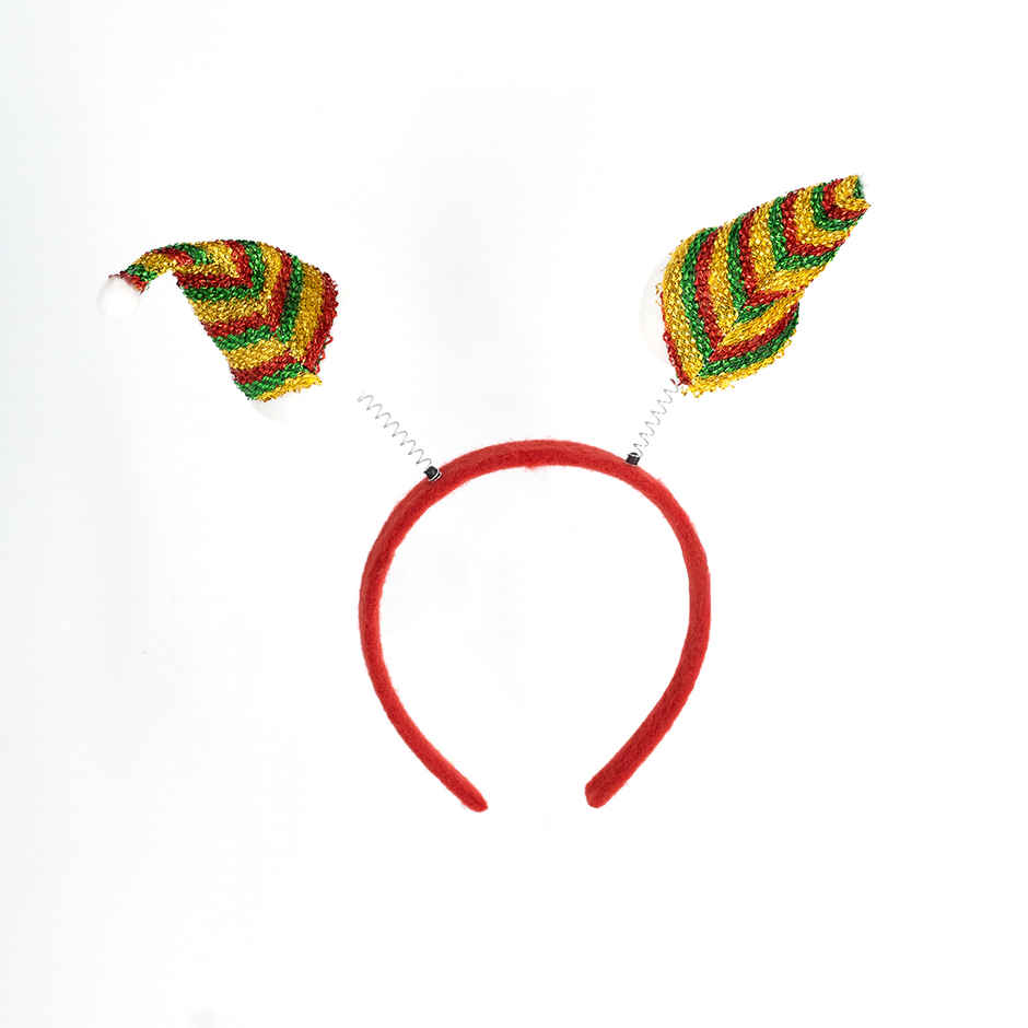 Christmas Snowman With Glitter Cap Hairband | Assorted | Gullak