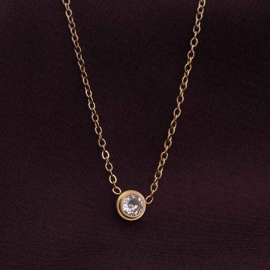 Palmonas Stone & Strand Necklace For Women | Waterproof And Anti-Tarnish