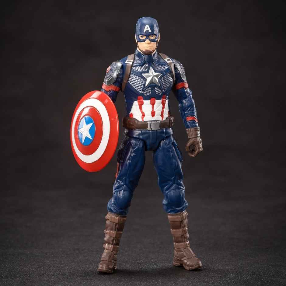 Striders Licensed Mini Captain America Figure Toy | 4 inch