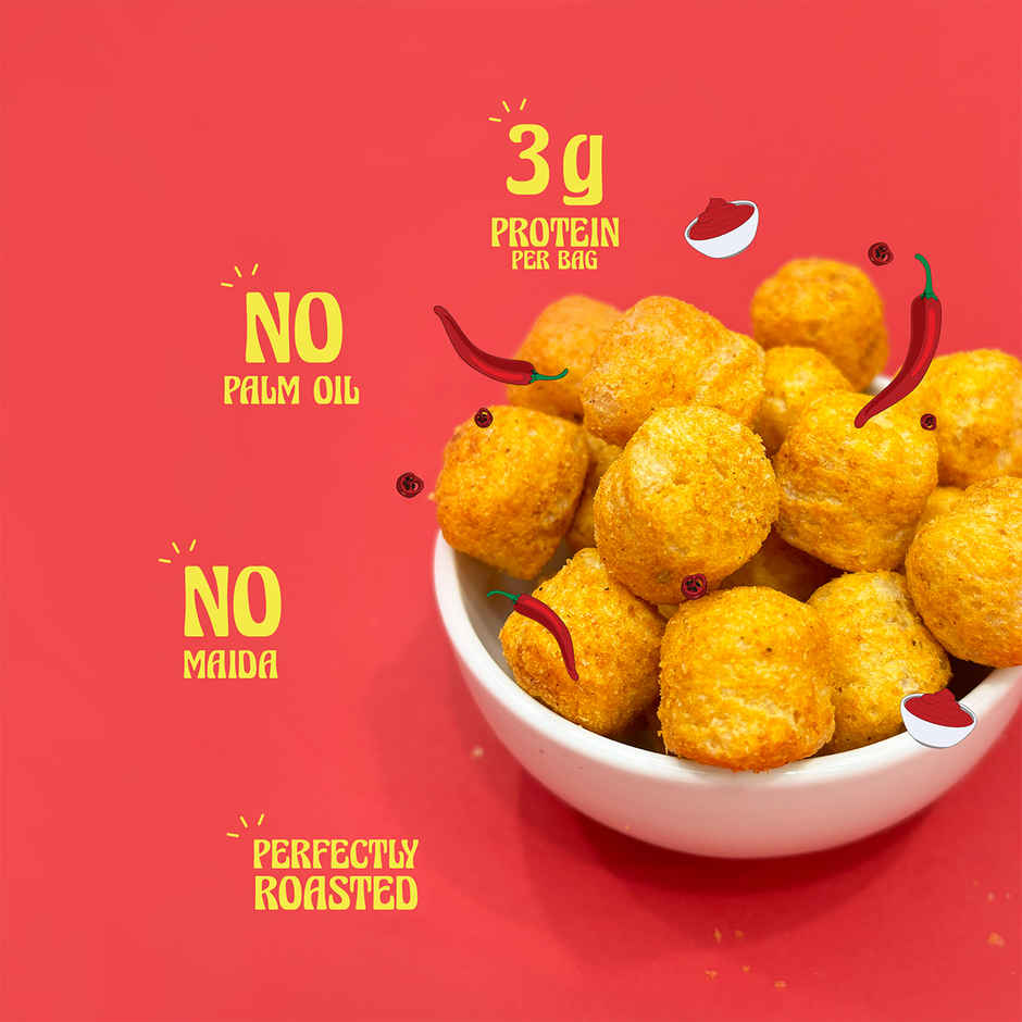 Taali Healthy Snacks - Protein Puffs | Masala Mania | Cheese&Herbs | Cream & Onion | Korean Style