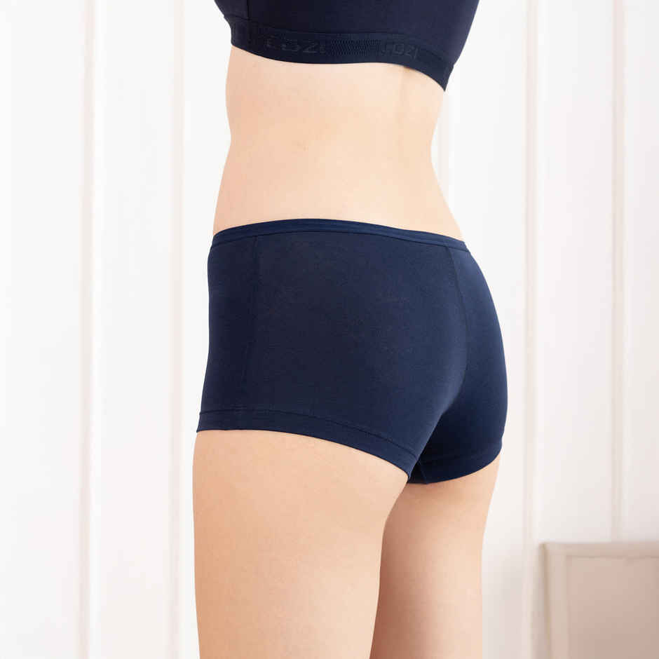 Lux Cozi Her Pure Cotton Women Boy Short Panty | Multicolor | Size-100 | Pack Of 4