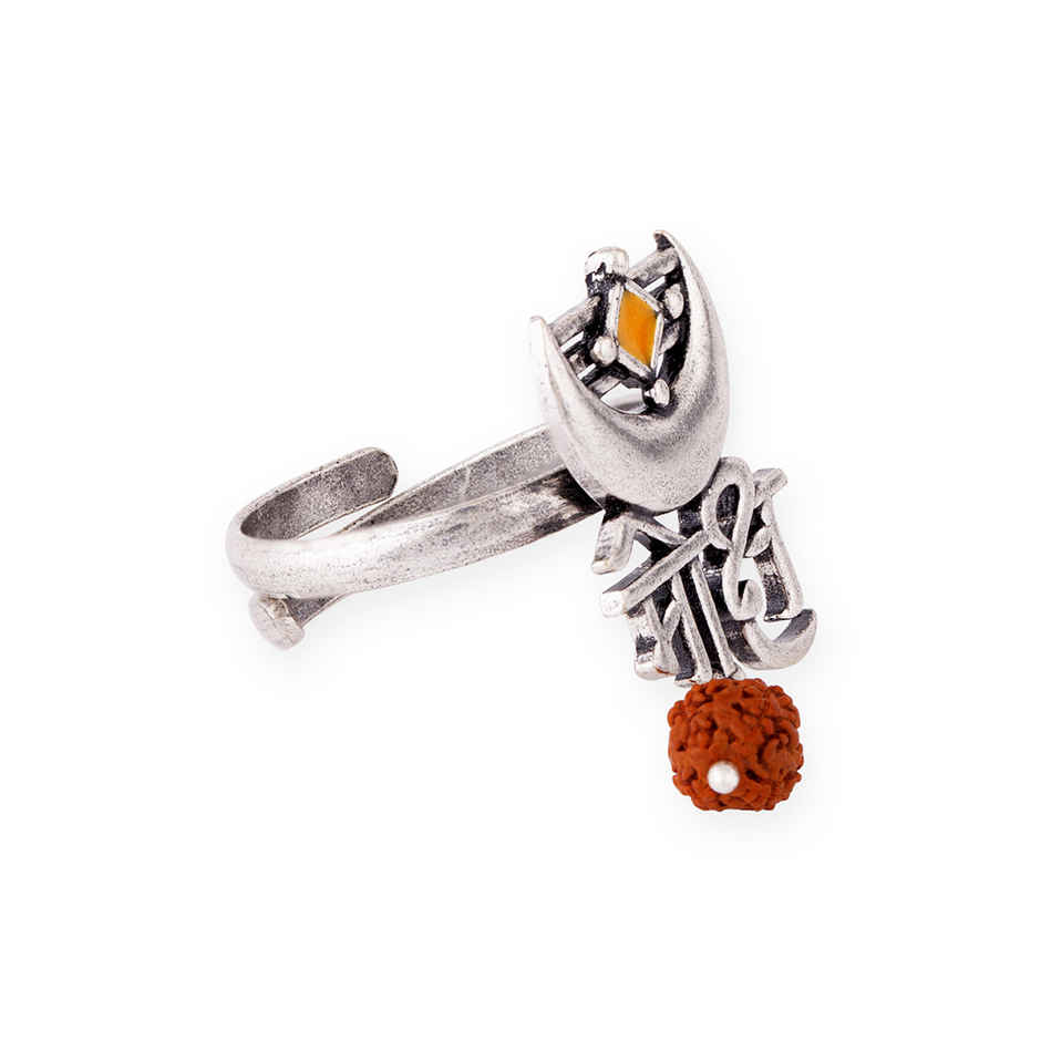 Voylla Aham Brahmasmi Moksh Inscription Ring