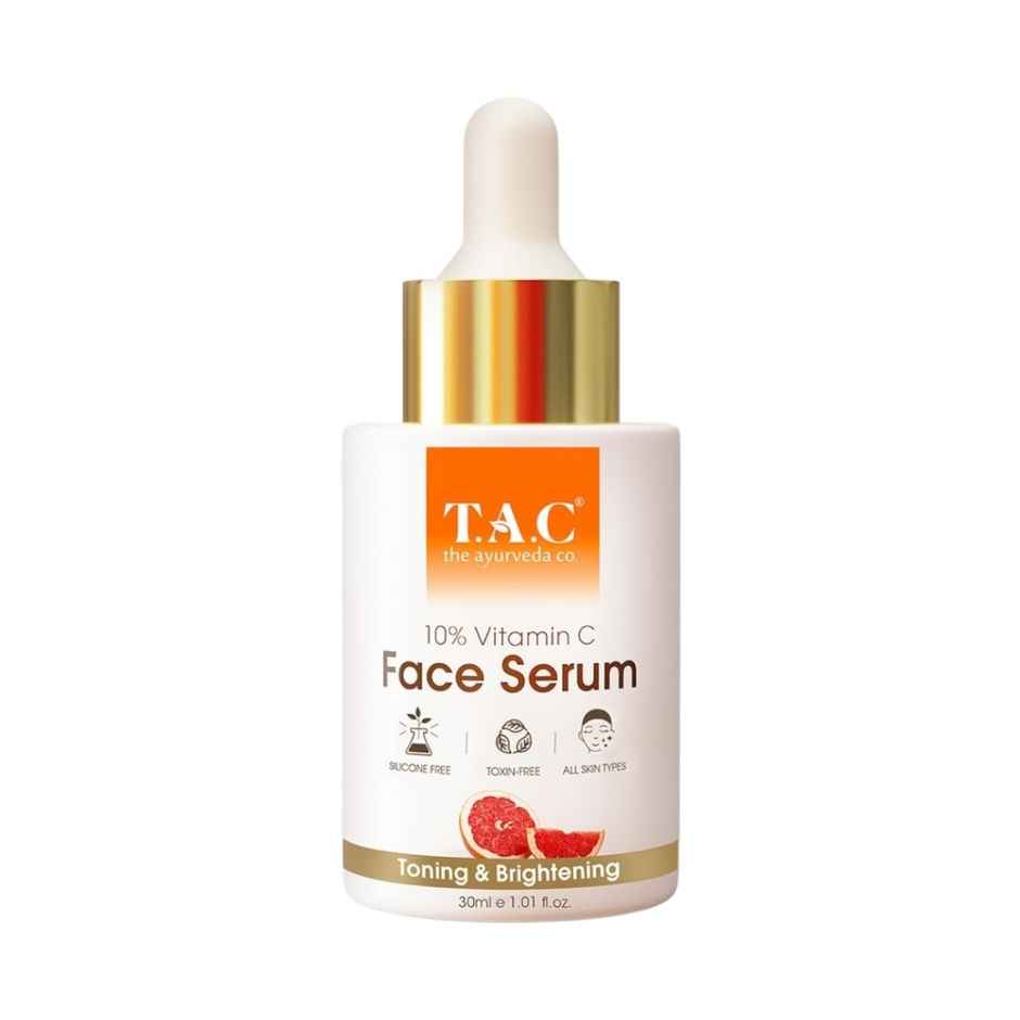 TAC Vitamin C Face Serum For Glowing Skin - Toning & Anti-Aging Serum