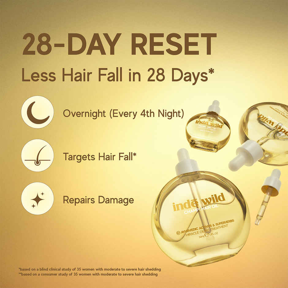 inde wild Champi Hair Oil