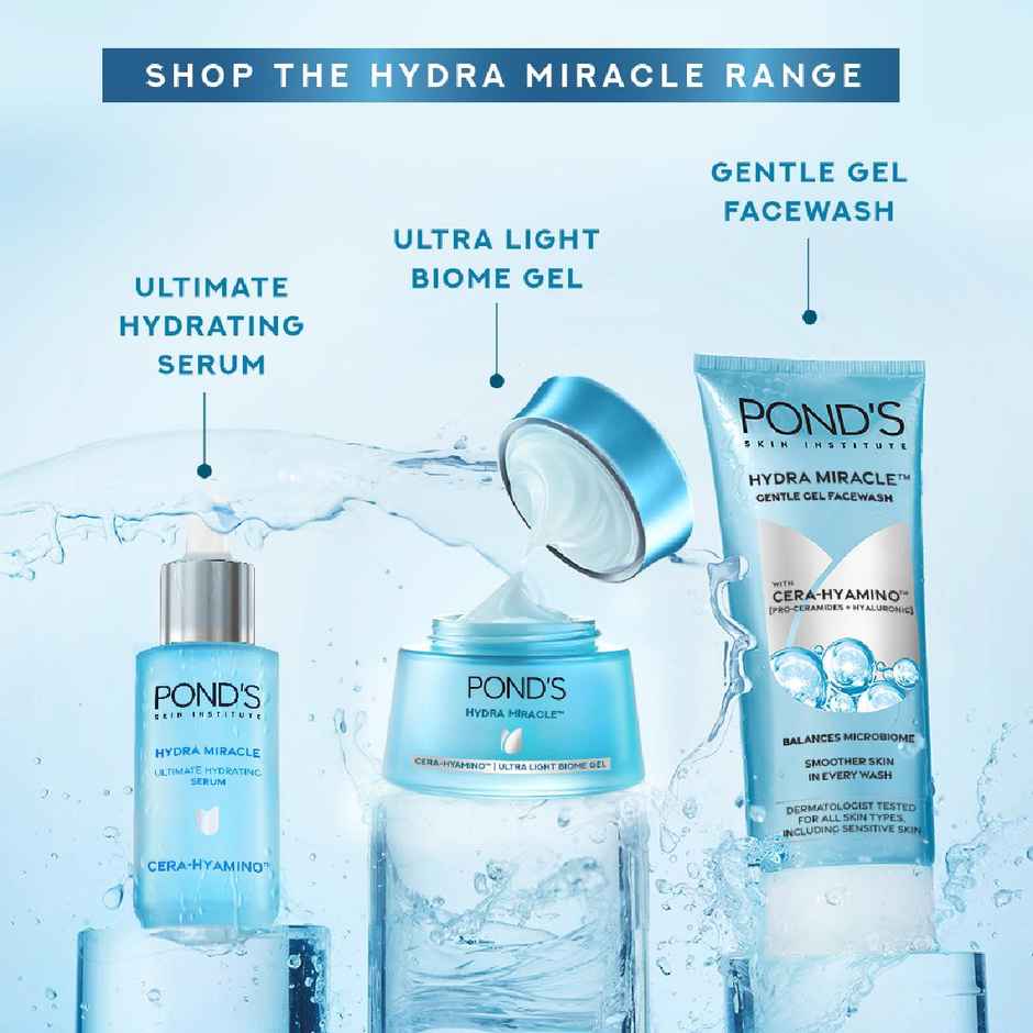 POND'S Hydra Gentle Gel Face Wash with Cera- Hyamino