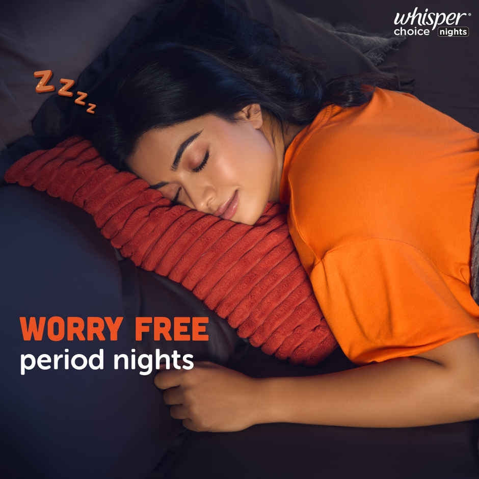 Whisper Choice Nights | XXL Pads, with 4x Back Coverage