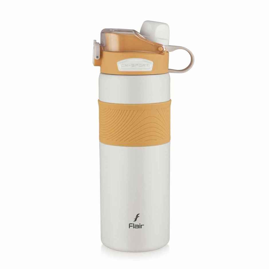 Flair Onyx Vacuum Insulated Stainless Steel Water Bottle | 800 ml | Beige