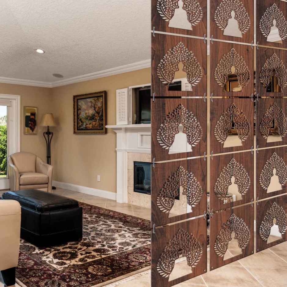 Casacraft by Pepperfry Panel Kairo Wall Hanging Room Dividers - Pack Of 12