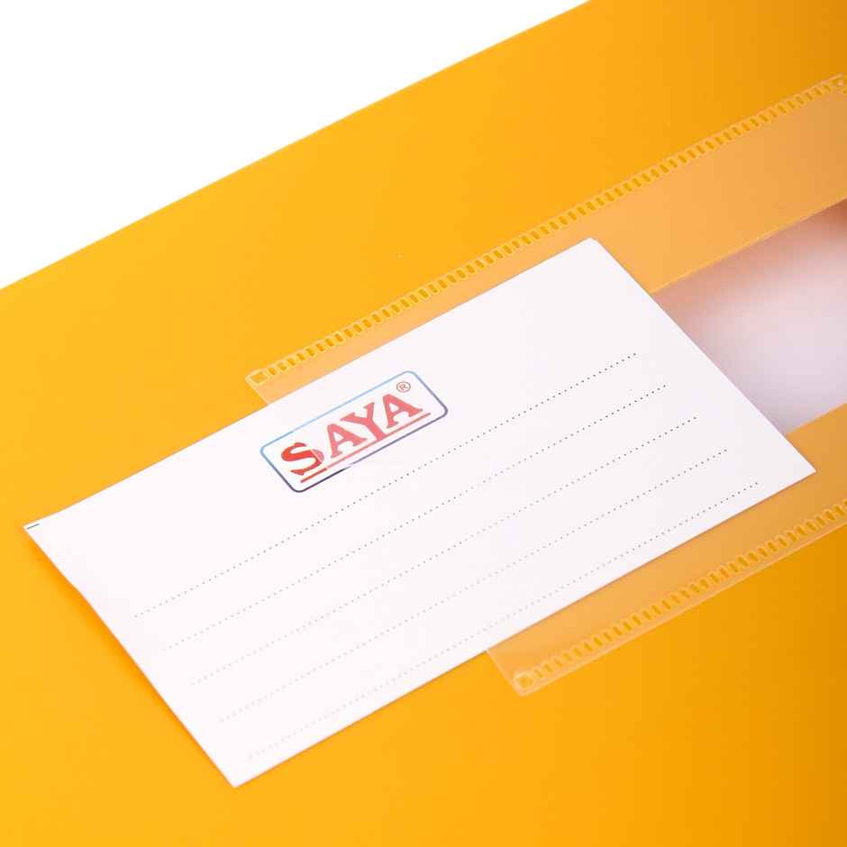 Saya Vibrant Display Book - 20 Pockets A4 Size | Assorted