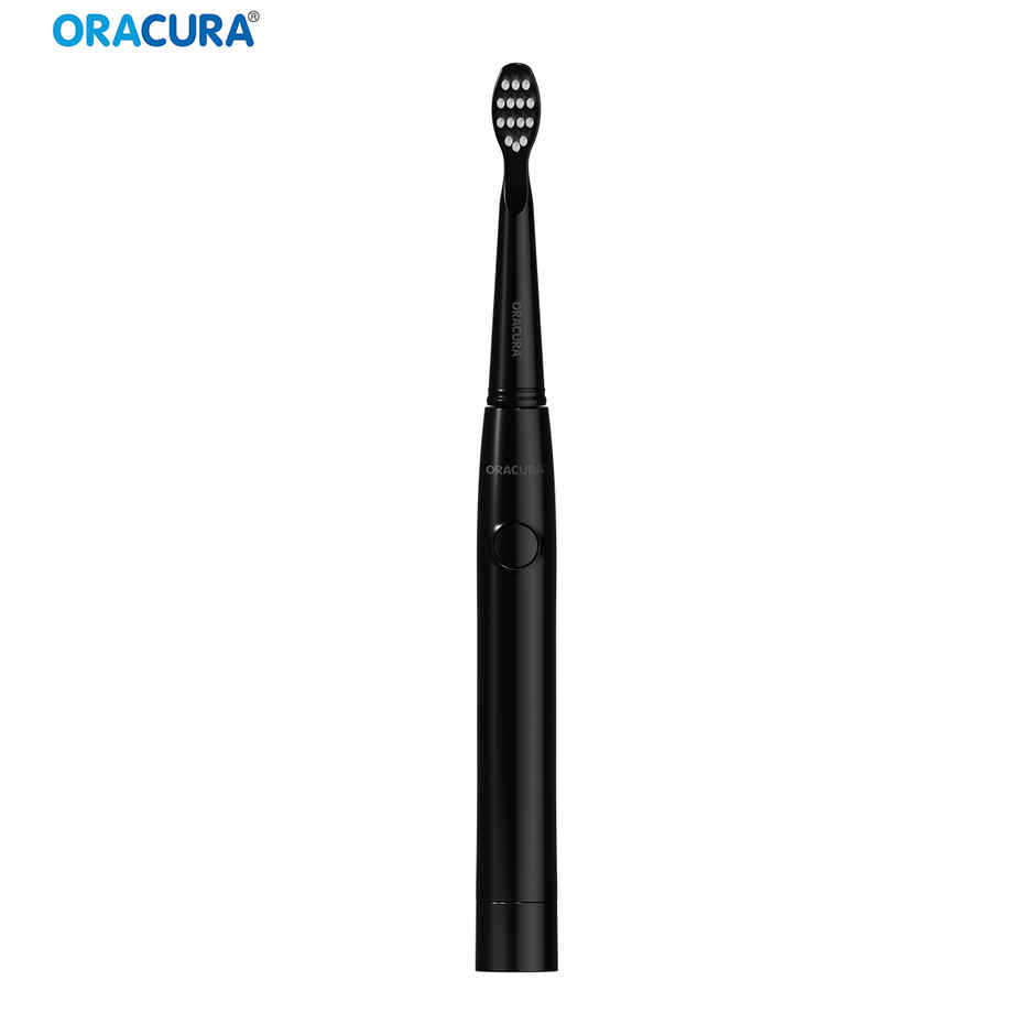 Oracura SB100BK Sonic Lite Battery Operated Electric Toothbrush | Black