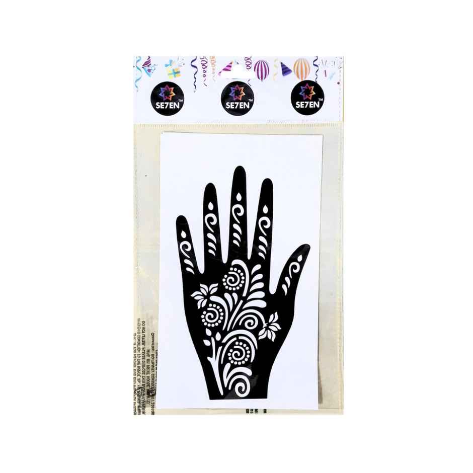 Mehendi Stencil | Assorted Design | Se7en