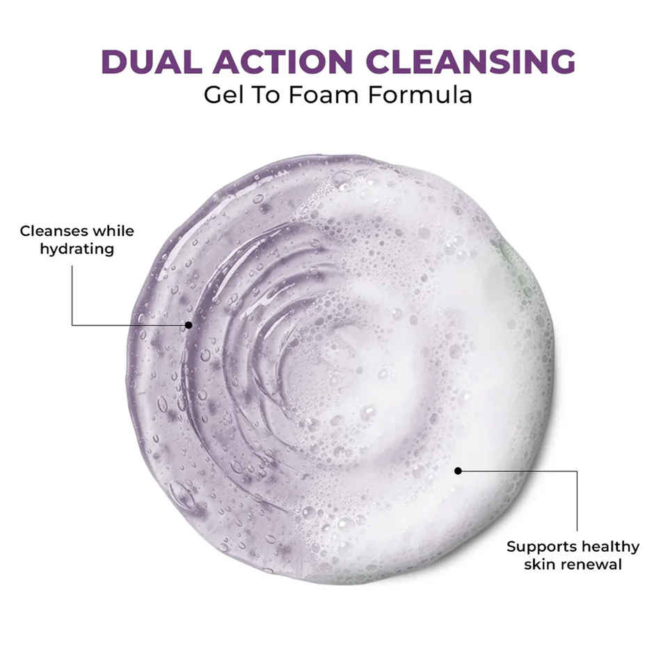 Conscious Chemist Pore Refining Brightening Face Wash With Niacinamide, Blueberry Extracts