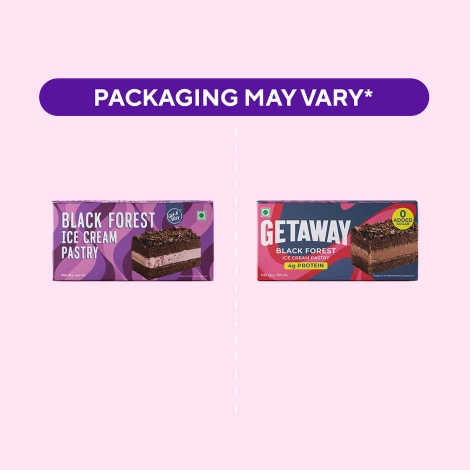 Get-A-Way Black Forest Ice Cream Pastry
