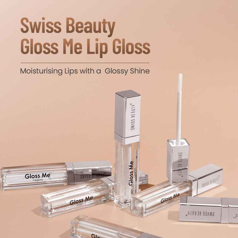 Swiss Beauty Gloss Me Lip Gloss | Shiny & Smooth Finish