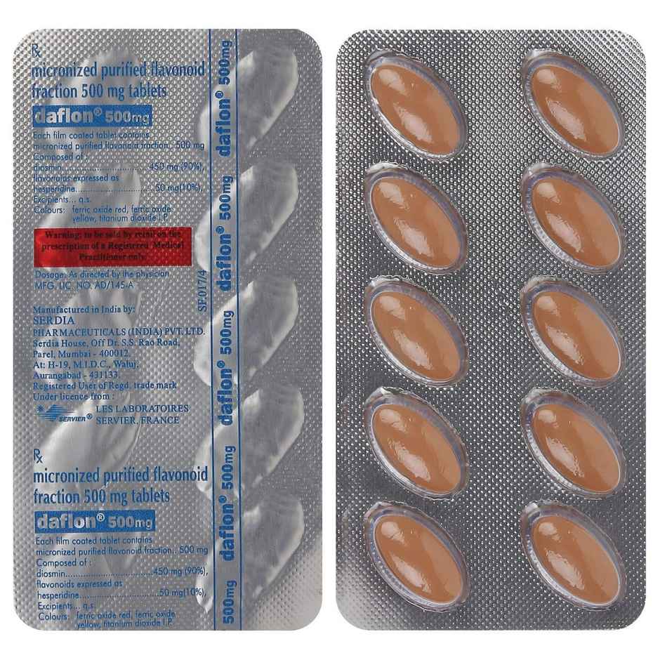 Daflon 500mg Tablet