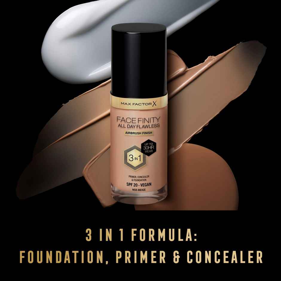 Max Factor Face Finity All Day Flawless 3 In 1 Foundation - Beige