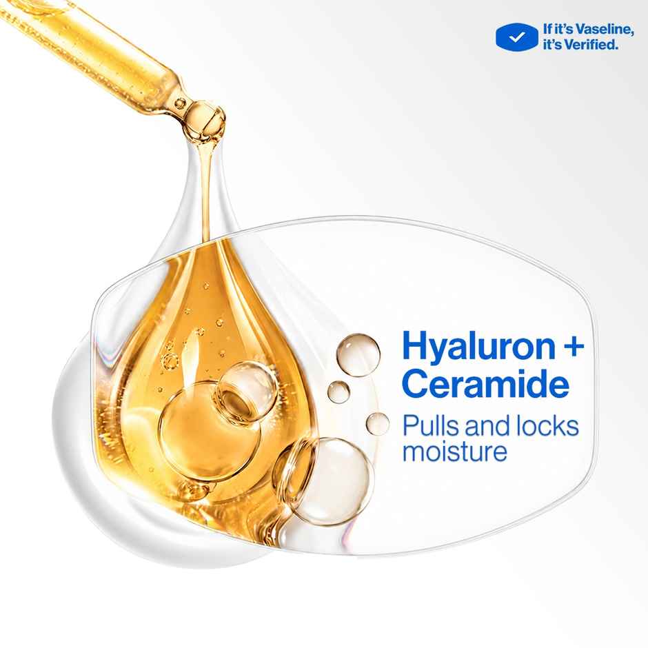 Vaseline Deep Moisture Body Lotion With Ceramide Hyaluron | 10X More Moisture| For Dry Skin
