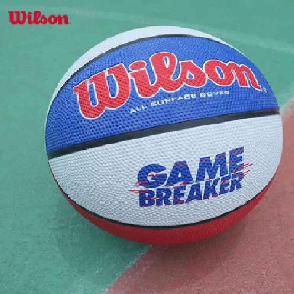 Wilson Game Breaker Basket Ball | Red, White, Blue | Size 7