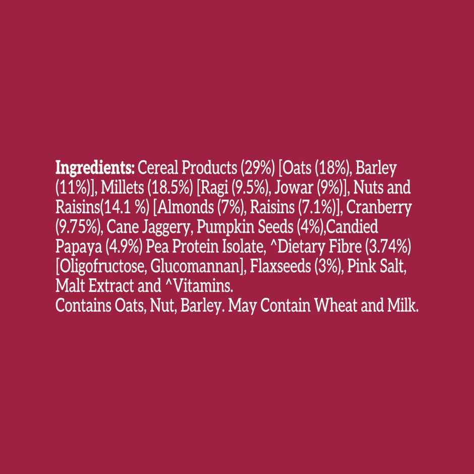 Right Shift Millet Oatmeal | High Protein & Fibre, No preservative | Sweetened with Jaggery