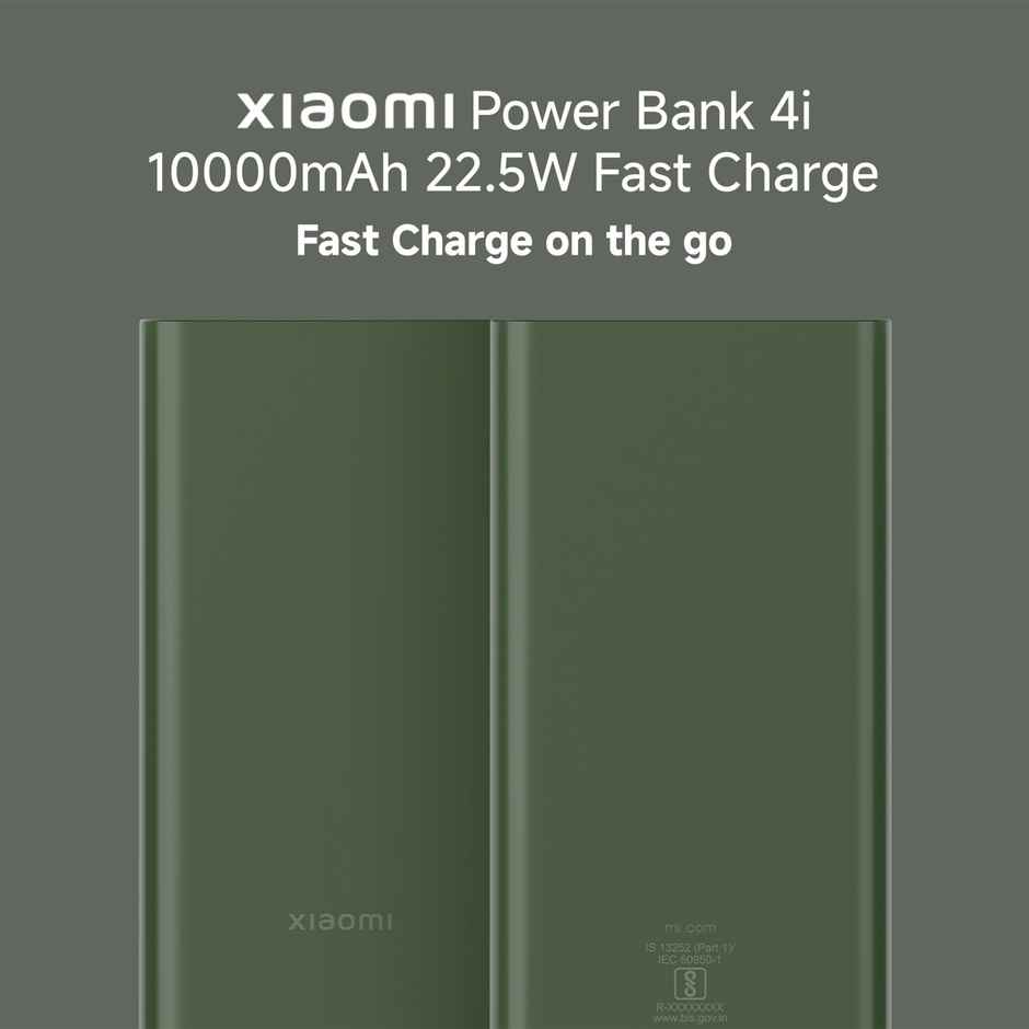 Xiaomi Power Bank 4I 10000 mAh 22.5W Fast Charge