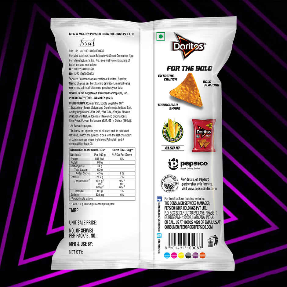 Doritos Sweet Chilli | Crunchy Snack