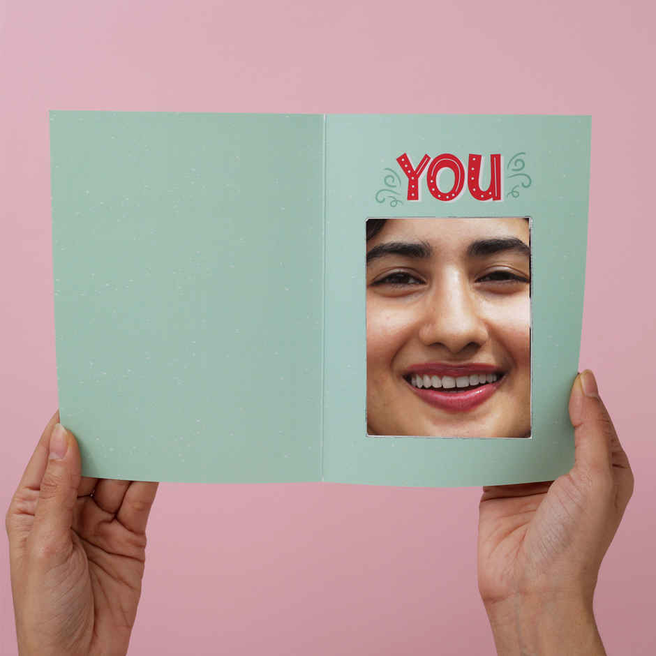 Christmas Mirror Greeting Card | Oye Happy
