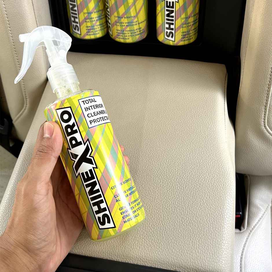 ShineXPro Car Interior Cleaner & Protectant | Citrus Scent | Safe For All Surfaces | Prevent Fading