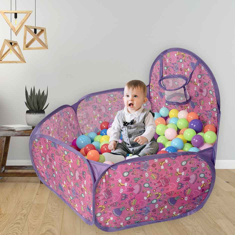 Itoys Ball Pool with 25 Balls -Butterfly (Colour May Vary)