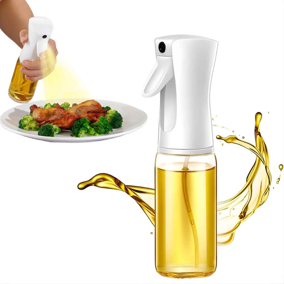 Zedak Glass Oil Dispenser | 250 ml | White - 1 pc