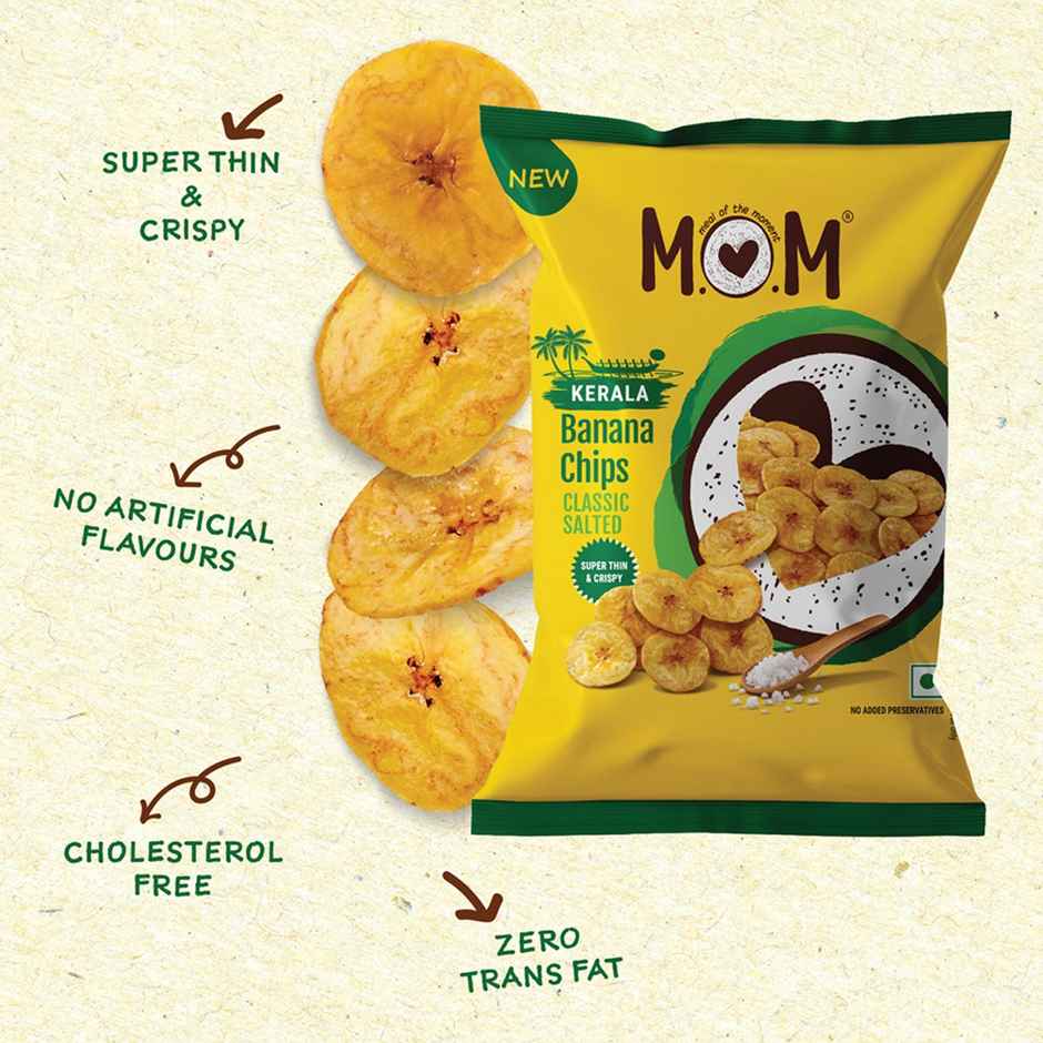 MOM Kerala Banana Chips - Classic Salted Combo 