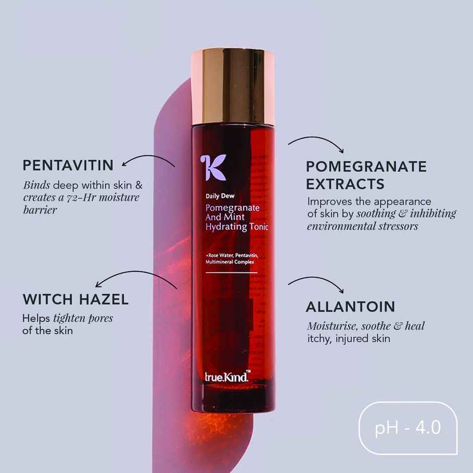 Truekind Pomegranate And Mint Hydrating Tonic