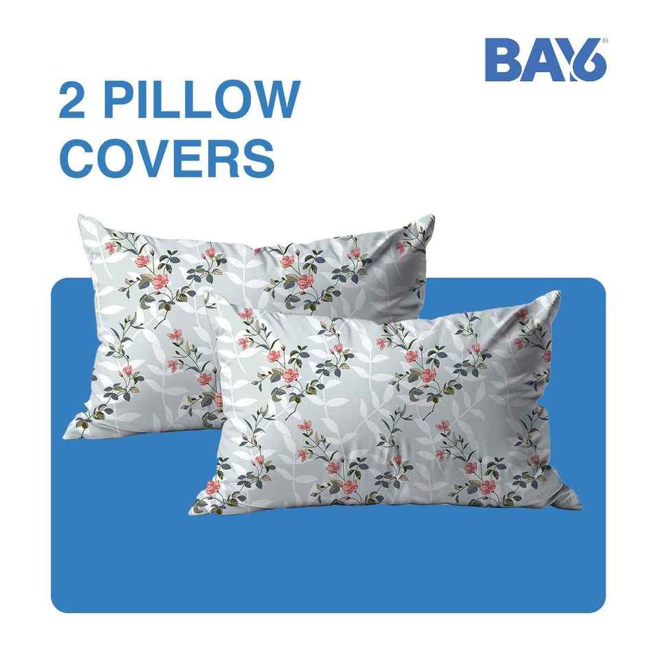 BAY6 Microfibre Floral Print Bed in Bag Set