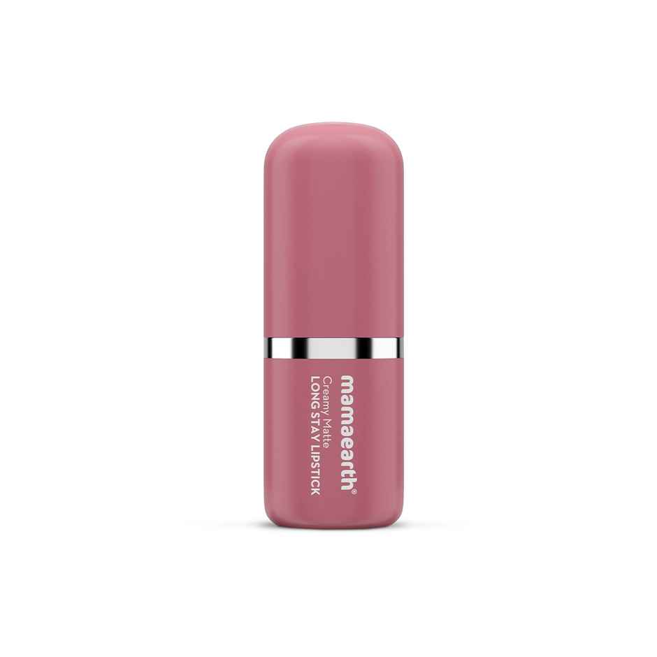 Mamaearth Creamy Matte Long Stay Lipstick | 04 Mauve Bloom