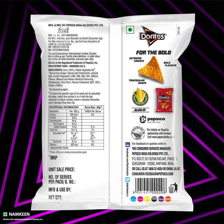 Doritos Nacho Chips - Sweet Chilli Flavour Combo   