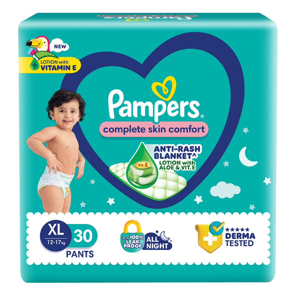 Pampers All Round Protection Baby Diapers | Pant Style | XL | 30 pcs
