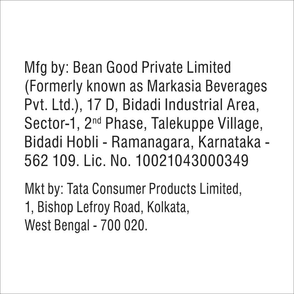 Tata Coffee Quick Filter Araku Valley Coffee Decoction Premix Liquid