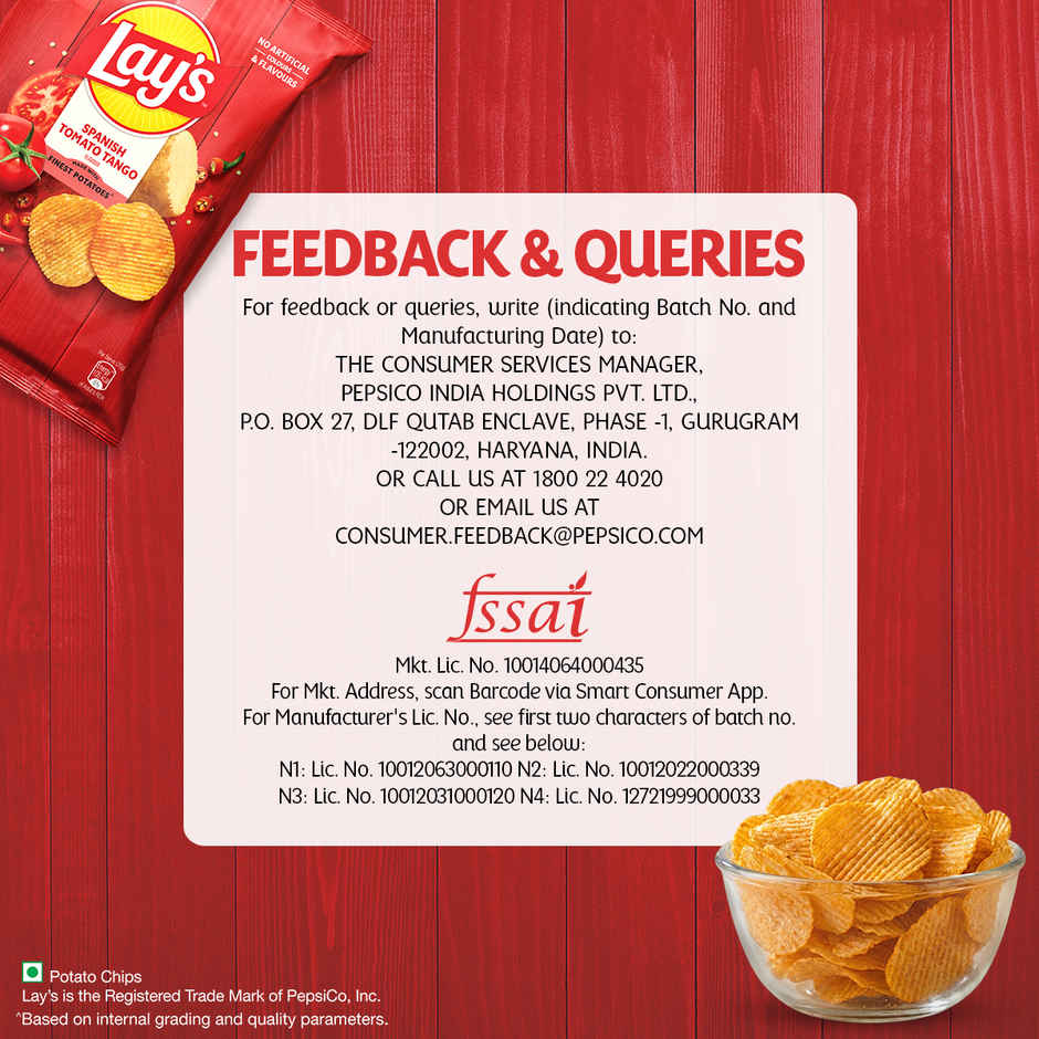 Lay's Spanish Tomato Tango Flavour | Potato Chips